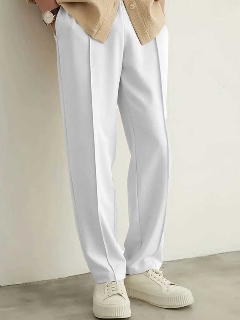 Formal,Pant,Cutting,Trouser,For,Men,(White)
