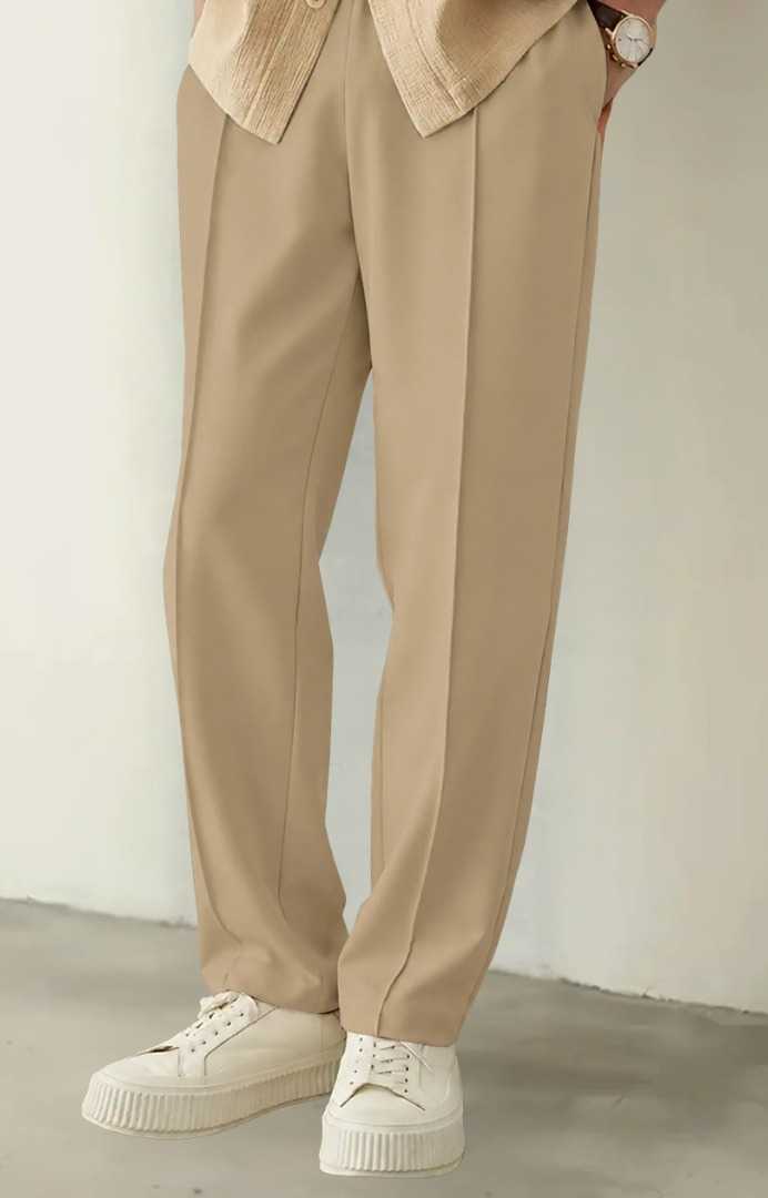 Formal,Pant,Cutting,Trouser,For,Men,(Khaki)