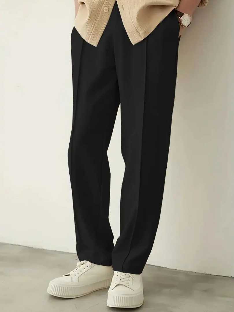 Formal,Pant,Cutting,Trouser,For,Men,(Black)