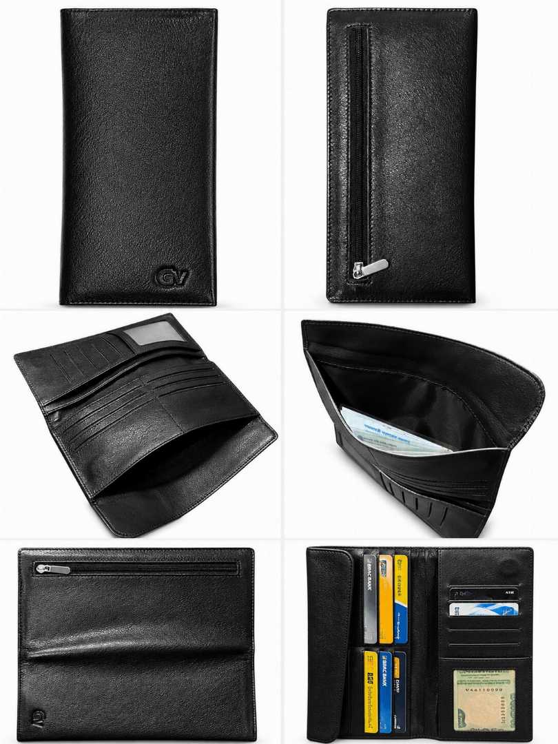 Premium,Genuine,Leather,Wallet