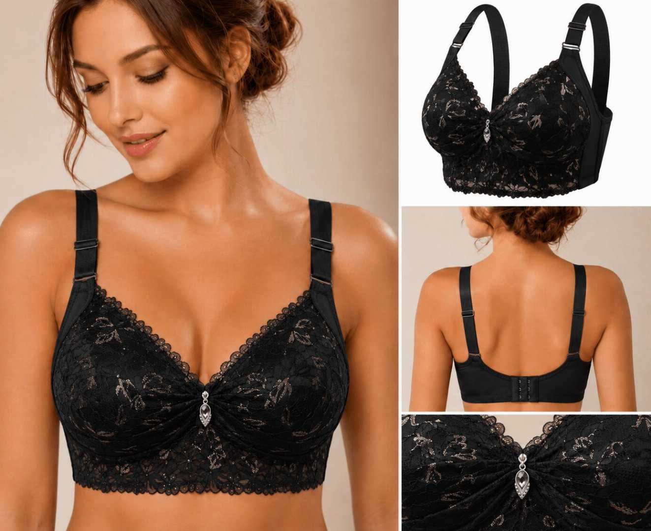 🖤,China,Eye,Catching,Round,Shape,Bra,–,Black🖤